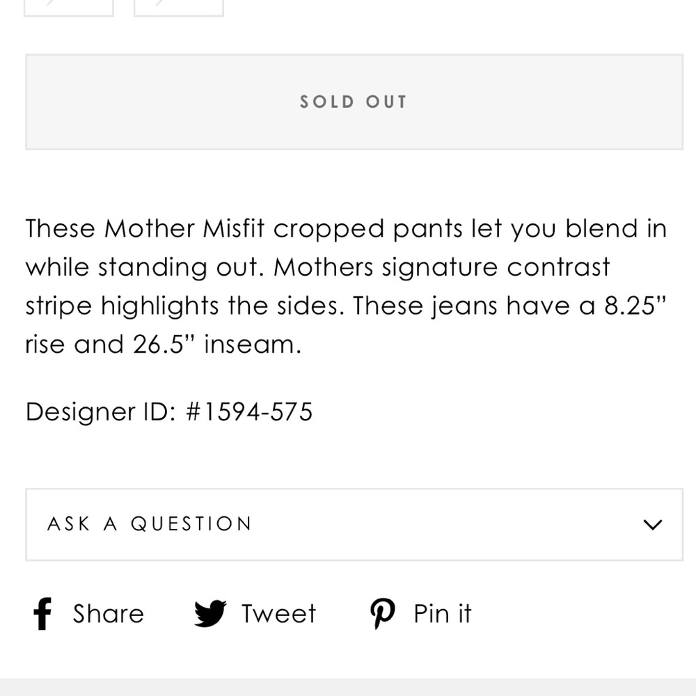Mother Linen Blend Camo Stripe Joggers - Picture 16 of 16
